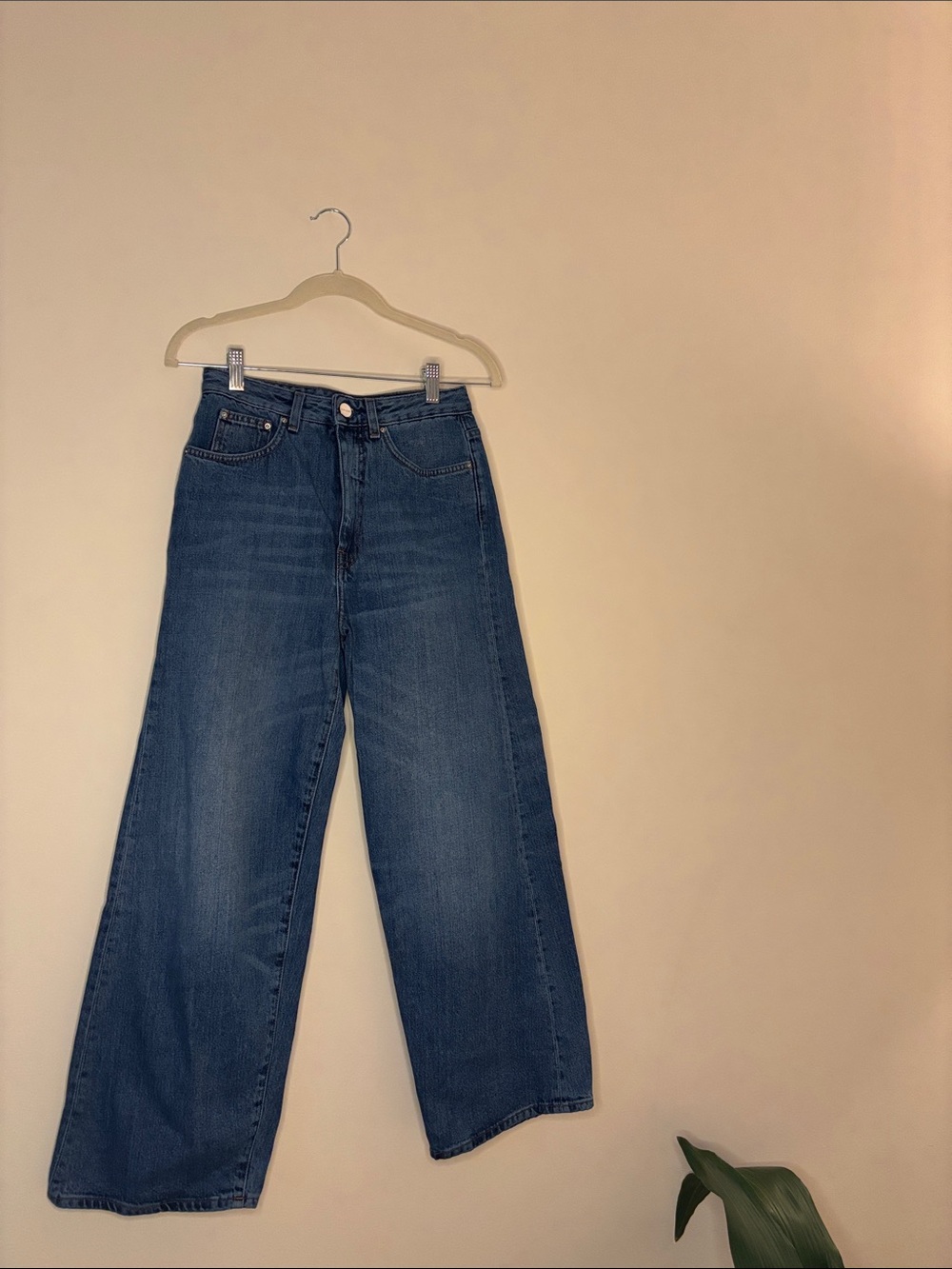 Toteme Indigo Wide Leg Jeans